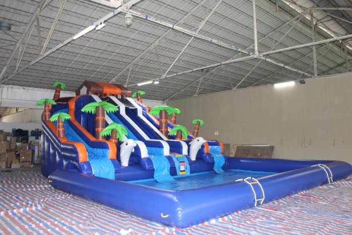 Надувной аквапарк «Дом у моря» 11*9*4,5 м