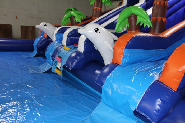 Надувной аквапарк «Дом у моря» 11*9*4,5 м