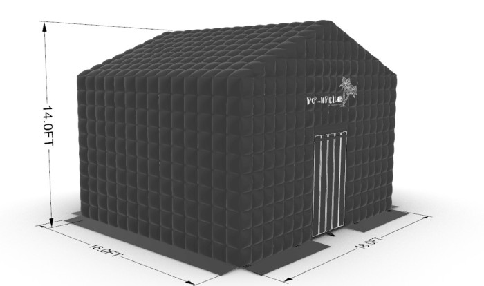 Надувная Дискотека 5,5*5*4,3 (палатка)