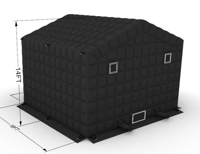 Надувная Дискотека 5,5*5*4,3 (палатка)