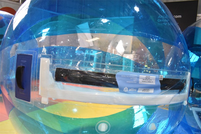 Водный шар (прозрачный), аквазорб ТПУ 0.9 мм