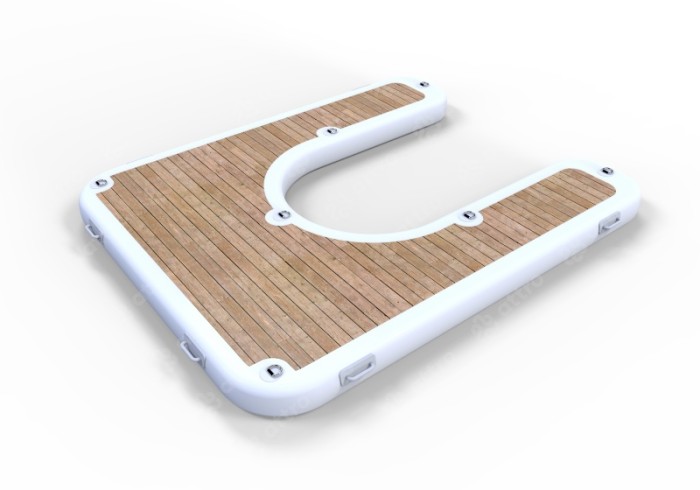 Надувной пирс для гидроциклов 3*2,4 м 