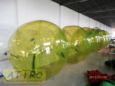 Водный шар (цветной полностью), аквазорб ТПУ 0.9 мм