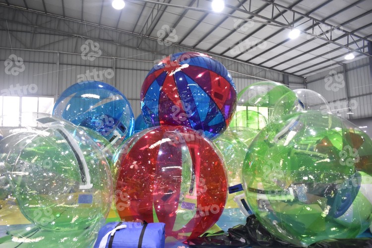 Водный шар (цветные секции), аквазорб ТПУ 0.9 мм