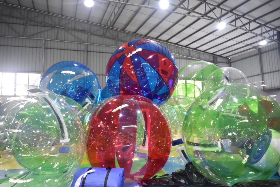 Водный шар (цветные секции), аквазорб ТПУ 0.9 мм 2м