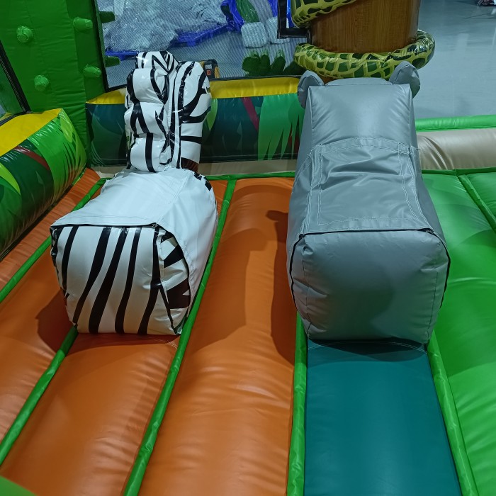 Надувной батут "Сафари" 14*7*6,6 м