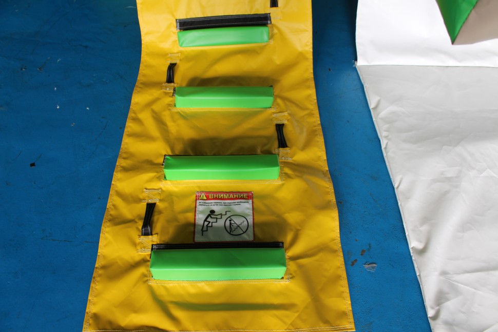 Надувная водная горка с бассейном 