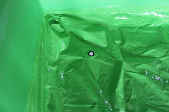 Надувная водная горка с бассейном "Пальмы" 19*5*6 м