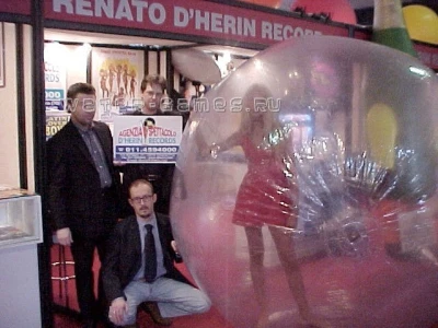 Прозрачный шар ATTRO для танцев