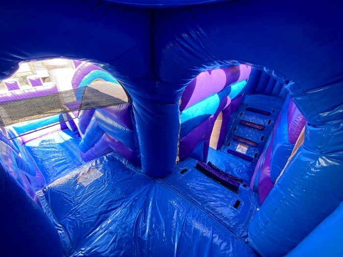 Надувной батут "Крепость" 8*8*6 м