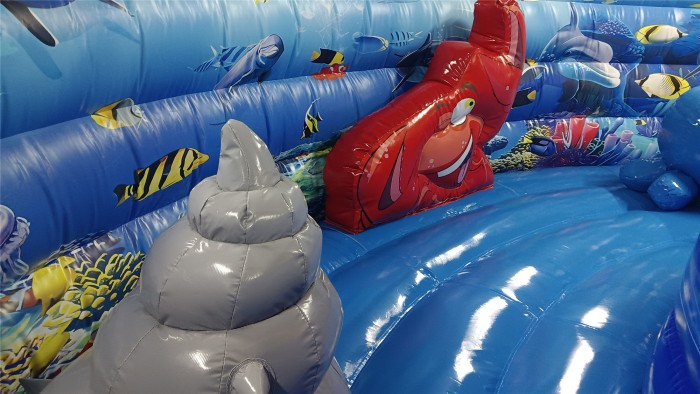 Надувной аквапарк "Маяк" 21,5*11,4*5,7 м