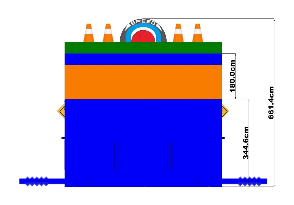 Надувная горка 