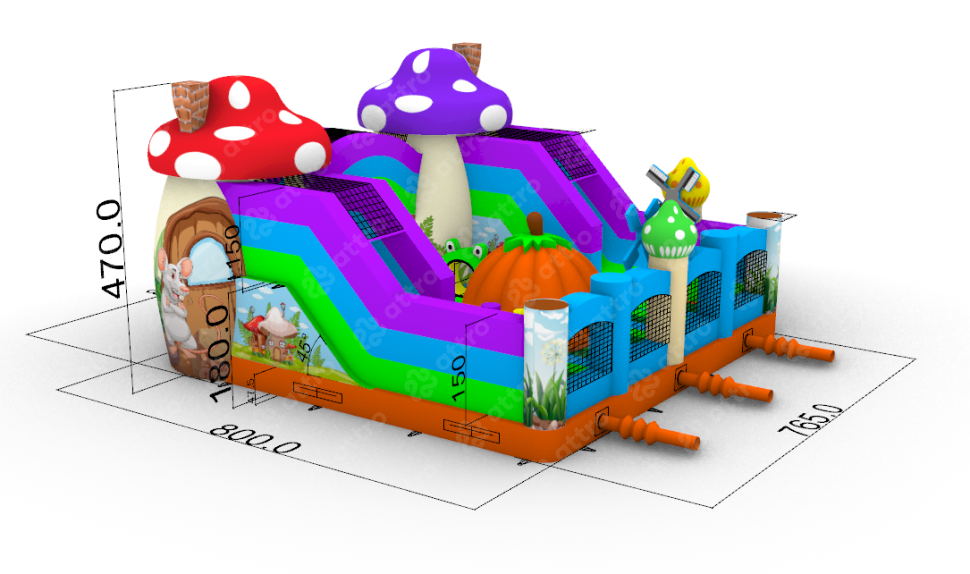 Надувной батут 