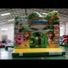 Надувной батут "Веселье сафари" 12*4,3*6 м