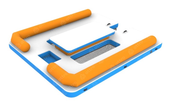 Надувная зона отдыха 3,9*3,3*0,5 м