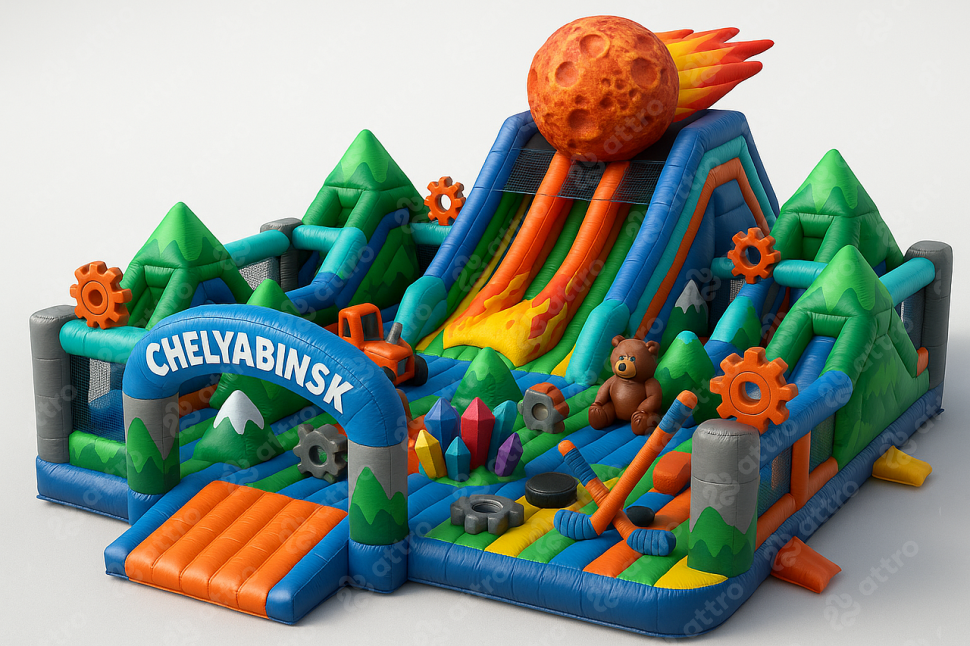 Проект надувного батута «Челябинск»