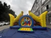 Надувная горка "Миньоны" 15,5*7,5*8,5 м