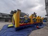 Надувная горка "Миньоны" 15,5*7,5*8,5 м