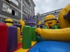 Надувная горка "Миньоны" 15,5*7,5*8,5 м