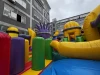 Надувная горка "Миньоны" 15,5*7,5*8,5 м