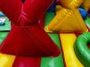 Надувная горка "Миньоны" 15,5*7,5*8,5 м