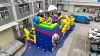 Надувная горка "Миньоны" 15,5*7,5*8,5 м