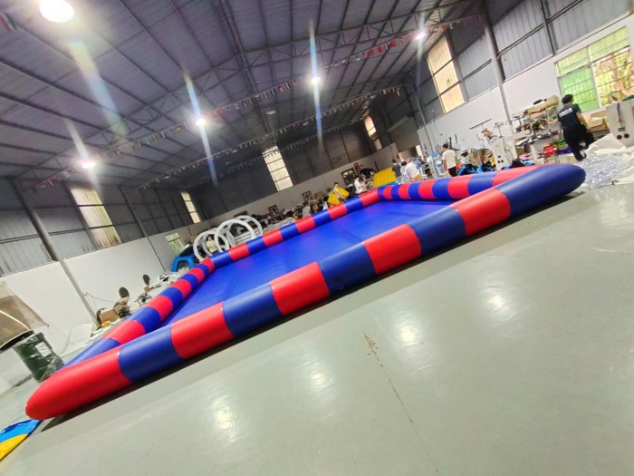 Квадратный надувной бассейн (Китай)