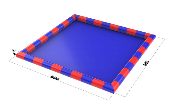 Квадратный надувной бассейн (Китай)