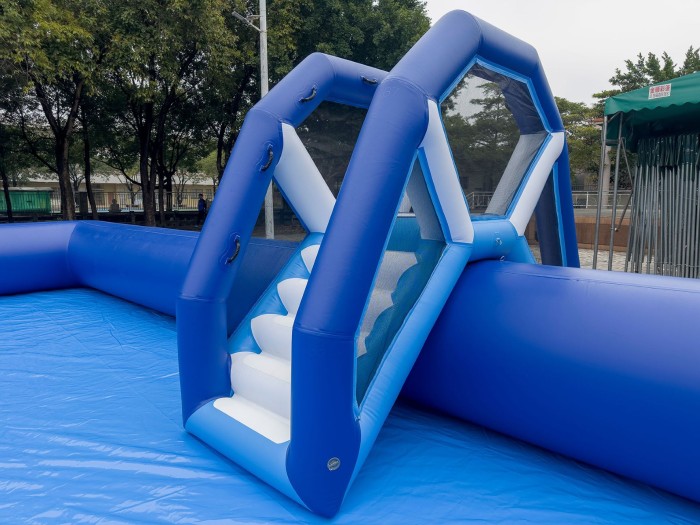 Надувной аквапарк "Трипл Дельфин" 21,5*12*8 м