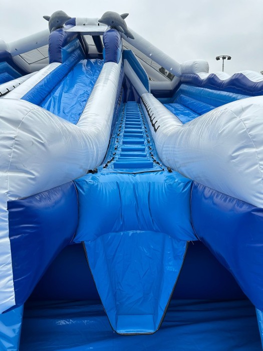 Надувной аквапарк "Трипл Дельфин" 21,5*12*8 м