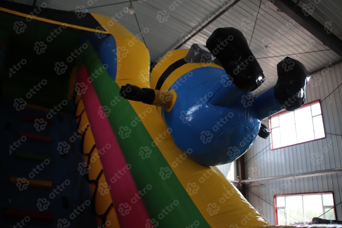 Надувной батут "Гадкий Я" 11*6*6 м