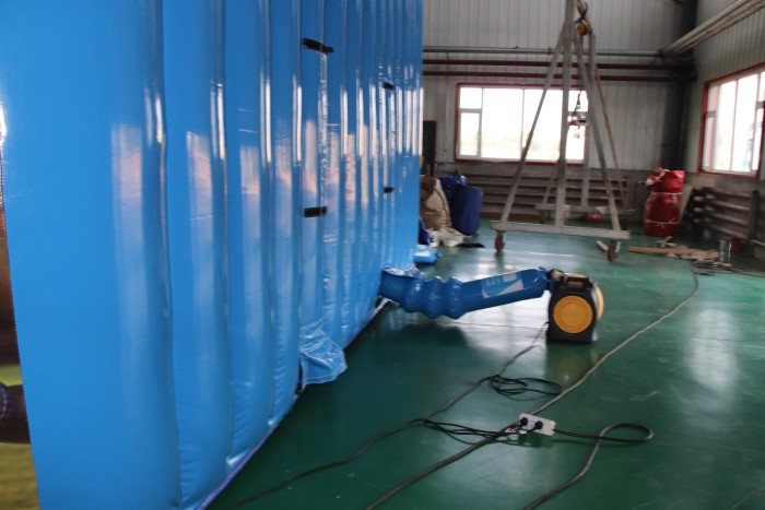 Надувной батут "Гадкий Я" 11*6*6 м