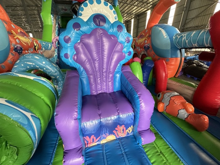 Надувной батут "Океан" 12*6*6,1 м