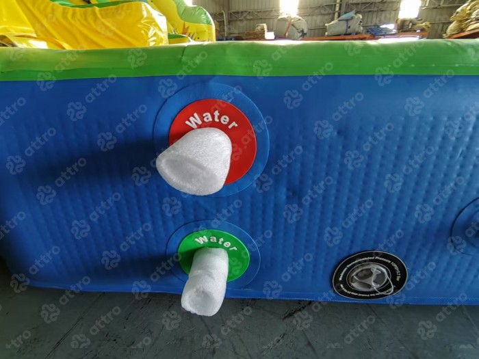 Надувной аквапарк "Хамелеон Леон" 6*4*4,6 м