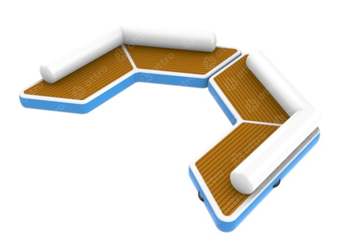 Надувной шезлонг 3,5*2,8*0,5 м