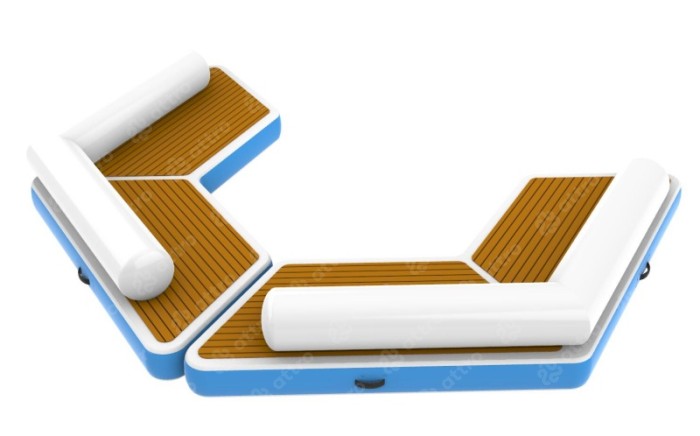 Надувной шезлонг 3,5*2,8*0,5 м