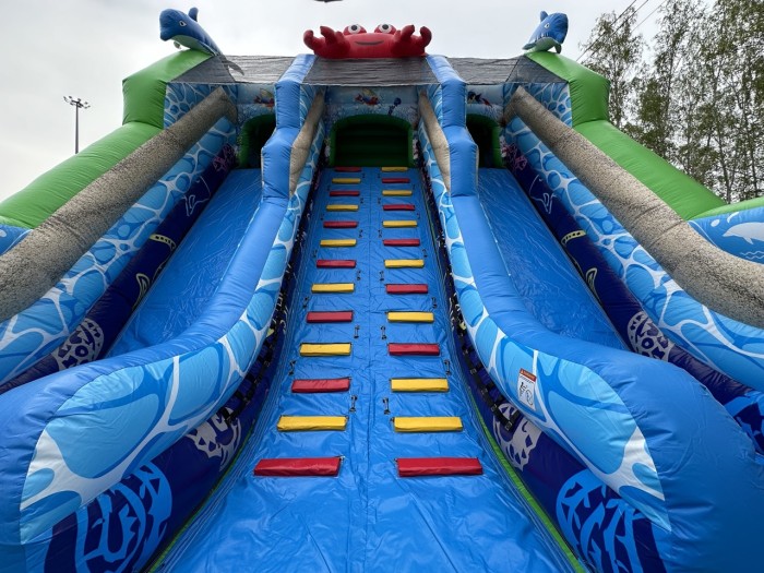 Надувной батут "Океан" 14*7*6,9 м