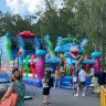 Надувной батут "Океан" 14*7*6,9 м