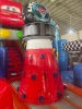 Надувая горка "Супер тачки 3D", 12*6*6,6 м