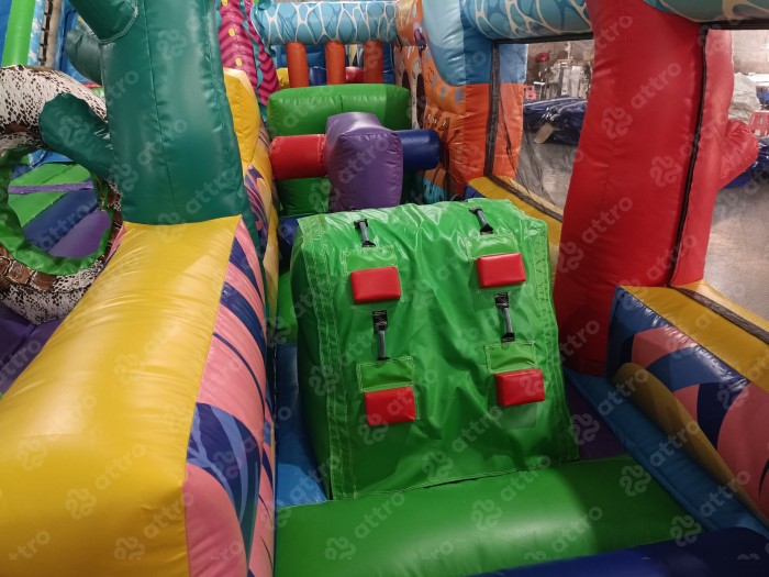 Надувной батут «Океан с иллюминаторами»  16*9,5*7 м