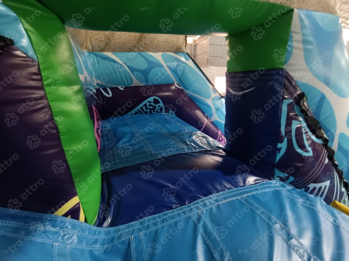 Надувной батут «Океан с иллюминаторами»  16*9,5*7 м