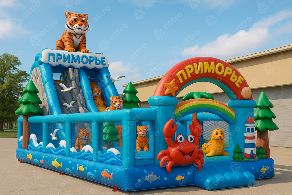 Проект надувного батута «Приморье»