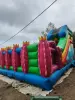 Надувная горка "Морское приключение" 7*6*4,4 м Б/У