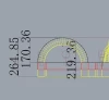 Надувная трасса для электромобилей 14*14*2,65 м