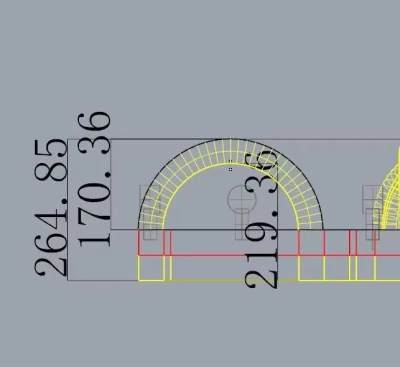 Надувная трасса для электромобилей 14*14*2,65 м