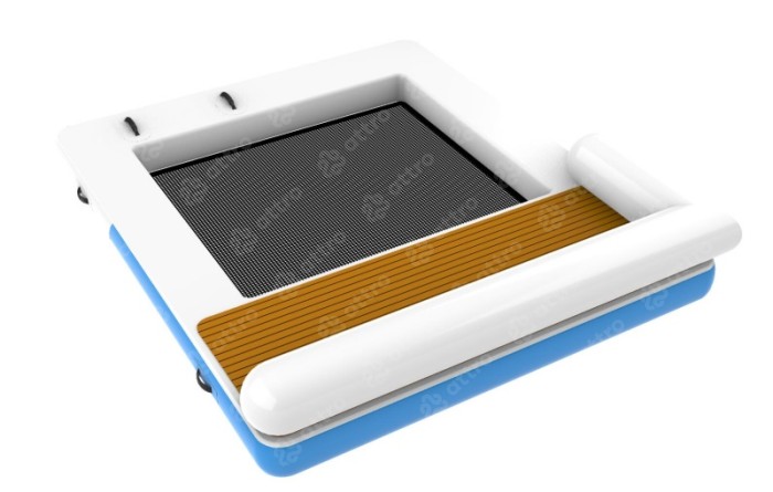 Надувной остров 2,9*2,4*0,5 м