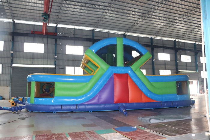 Надувная полоса препятствий "Малая"  13*6,5*4,5 м