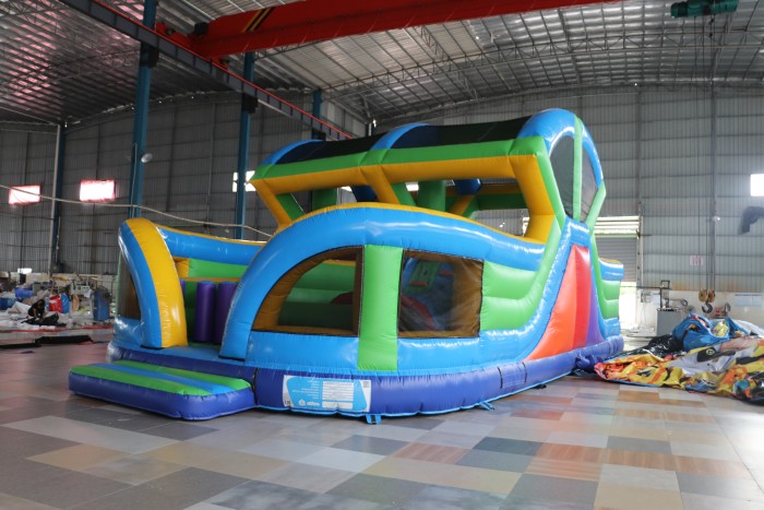 Надувная полоса препятствий "Малая"  13*6,5*4,5 м