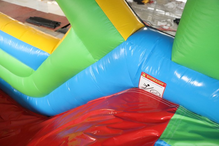 Надувная полоса препятствий "Малая"  13*6,5*4,5 м