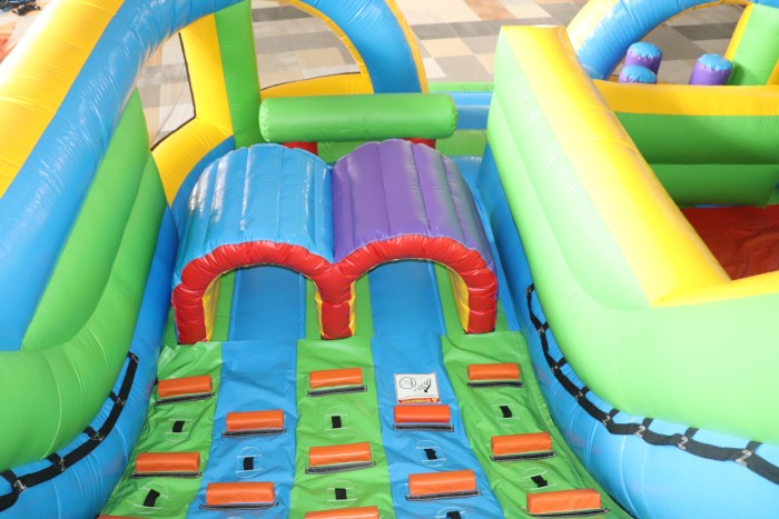 Надувная полоса препятствий "Малая"  13*6,5*4,5 м